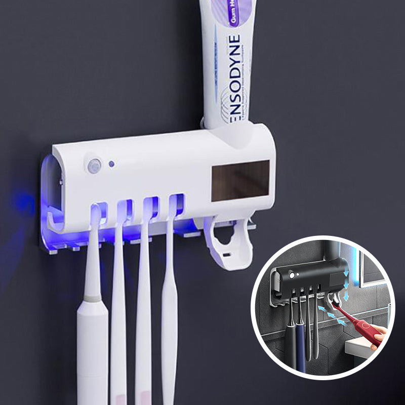 Revolutionary Intelligent UV Toothbrush Sterilizer & Automatic Toothpaste Squeezer - Your Ultimate Bathroom Hygiene Solution