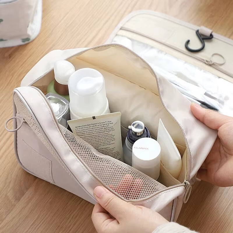 Ultimate Portable Travel Toiletry Bag - Waterproof Hanging Storage with Mesh Pockets for All Your Travel Essentials