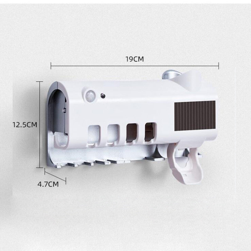 Revolutionary Intelligent UV Toothbrush Sterilizer & Automatic Toothpaste Squeezer - Your Ultimate Bathroom Hygiene Solution