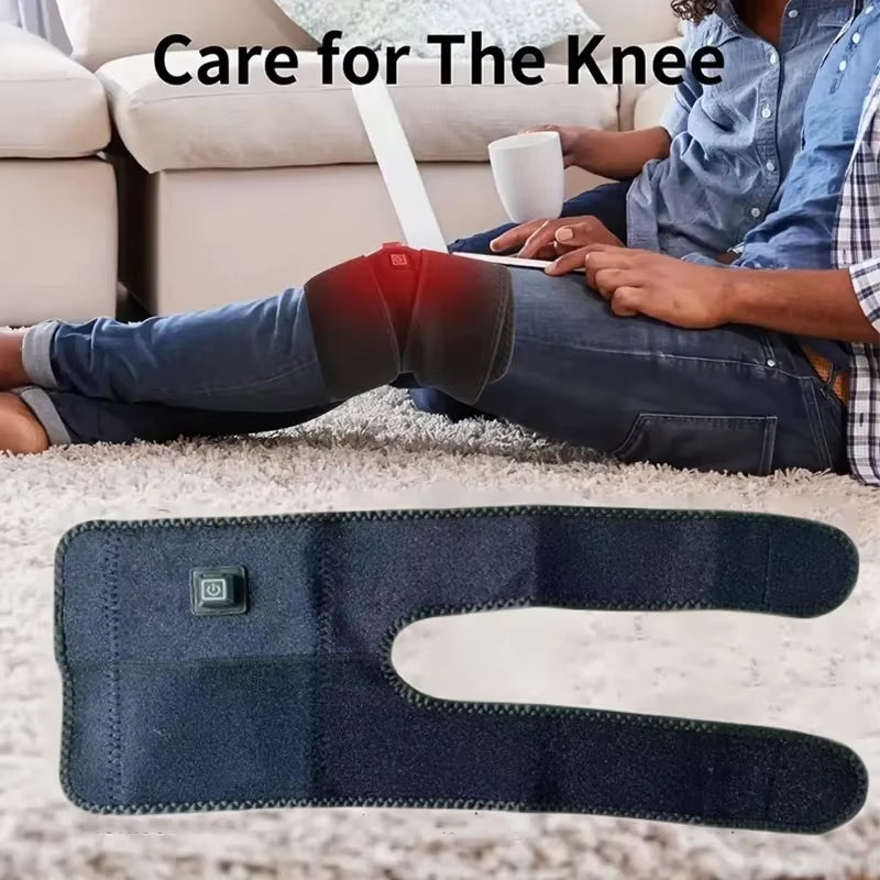 Experience Cozy Comfort with Our USB-Powered Electric Knee Heating Pad - Adjustable Thermal Wrap for Daily Support